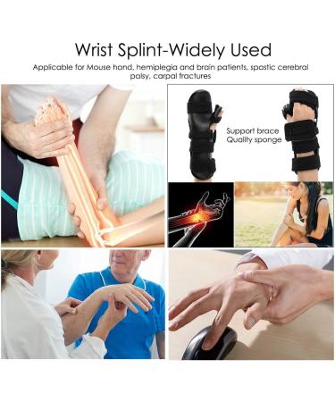 ZJchao Hand Wrist Brace - Adjustable Splint for Fracture Recovery & Sprain Support | International Shipping Available - Buy Online on GoSupps.com