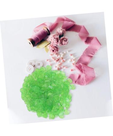 COHEALI 1 Set Clear Earrings Pendants for Necklaces Green Diy Jewelry Accessories Leaf Scattered Beads - Buy Online on GoSupps.com