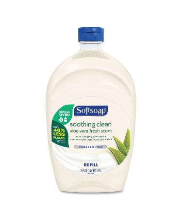 Softsoap Aloe Vera Scent Liquid Hand Soap Refill 50 oz - Aloe Vera 50 Fl Oz - Pack of 1 - Buy Online on GoSupps.com