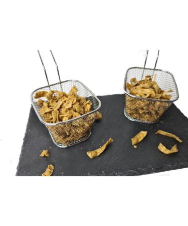 3 Pack Edible Insect Chips - 24% Protein - Catch-Your-Bug - Healthy Snack from Lentil and Pea Flour with BBQ Powder - Chili Pepper Garlic  - Buy Online on GoSupps.com