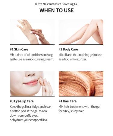 SNP Intensive Bird Nest Soothing Gel - Maximum Cooling & Moisture for Sensitive Skin - Sun Relief - 300g - Buy Online on GoSupps.com