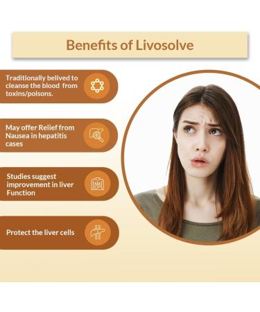 Biogetica Livosolve Herbal Supplement for Liver Care - Total Liver Support, Cleanse & Detox, Protects Cells & Enzymes - 100% Vegan Non-GMO - 80 Tablets - Buy Online on GoSupps.com