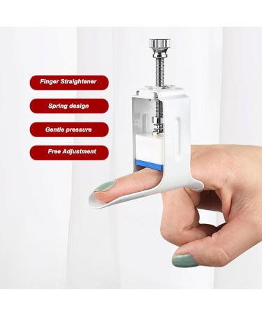 Buy ZJchao Finger Straightener Splint - Adjustable Aluminum Joint Pressing Device for Finger Correction & Shape Gradual Support | International Shipping Available - Buy Online on GoSupps.com
