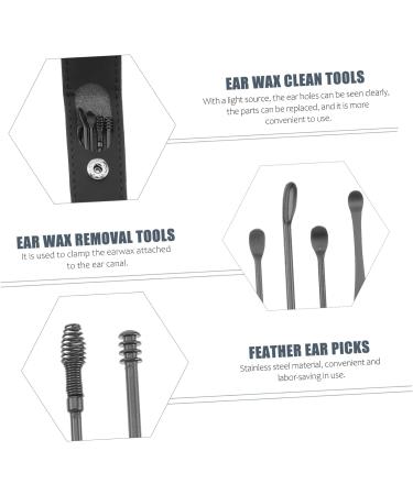 Ear Wax Removal Tool Kit - 6 Sets Stainless Steel Ear Cleaning Tools - Buy Online on GoSupps.com