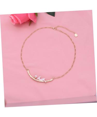 HAPINARY Pearl Embellishment Necklace Fashion Necklaces for Women Trendy Women Necklace Bunny Necklace Necklace Fashion Miss - Buy Online on GoSupps.com