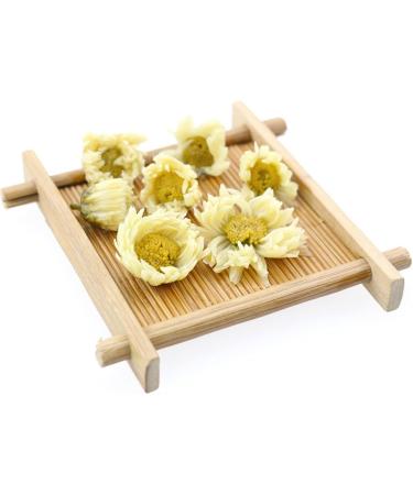 COLORFULTEA - 60g (2.12 oz) - Chinese Health Herbal Tea - Flower Tea - Floral Tea - Scented Tea - Dried Tire Chrysanthemum Tea/Hangzhou Tai Ju Buds Flowers Tea - Fragrant Natural Organic Tea - Buy Online on GoSupps.com