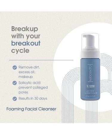 Foaming Facial Cleanser for Women & Men | Acne Face Wash & Facial Soap | International Shipping Available - Buy Online on GoSupps.com