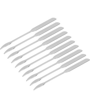 Jauarta 10PCS Makeup Spatula Tool Stainless Steel Double Ended Foundation Spatula for Makeup Accessories - Buy Online on GoSupps.com