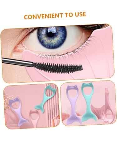 FOMIYES 3pcs Mascara Brush Eyeliner Pencil Eyelash Brush Stickers Multitools Makeup Woman Airfoil Smoky 1 count (Pack of 1) Pinkx3pcs - Buy Online on GoSupps.com