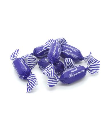 Blackcurrant and Liquorice - 500g Hard Boiled Sweets