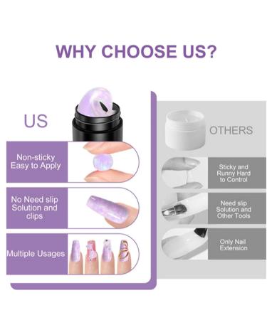  Godpqiui 3D Carving Gel Nail Carving Gel Builder Solid 5 Colors 3D Nail Design Gel - Non-stick Manicure Set with Carving Pen for Moulding Construction  - Buy Online on GoSupps.com