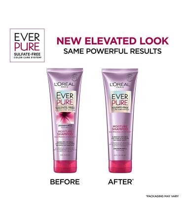 L'Oreal EverPure Sulfate Free Moisture Shampoo - 8.5 Fl. Oz | Hydrating Hair Care - Buy Online on GoSupps.com