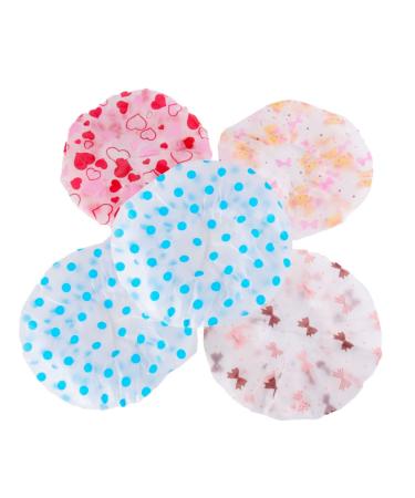 FOMIYES 5pcs Hair Shower Cap Disposable Hair Cap Women s Hats Hair Net Hat Strip Hat Doctor Scrub Cap Shower Hats Caps Bathing Hat Bath Hat Toiletries Bathroom Supplies Woman