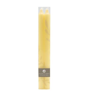 Northern Lights Candles - 12" 2pk Tapers - Cream - 72899