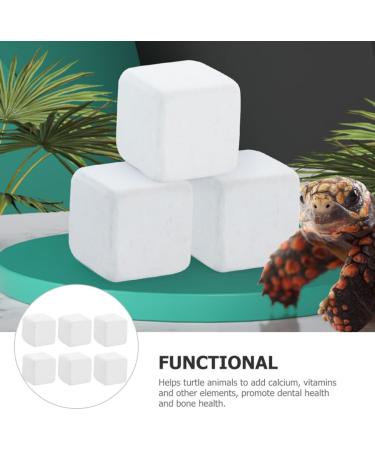 VILLCASE 6Pcs Reptile Blocks Fish Tank Substrate Turtles Cubes Natural Minerals Supplement - Buy Online on GoSupps.com