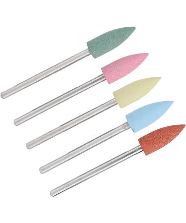 No Dust Pollution Nail Drill Bits Silicone Rubber Drill Bit Pedicure Bit Easy to Grind for Home Beauty Salon (152) - Buy Online on GoSupps.com