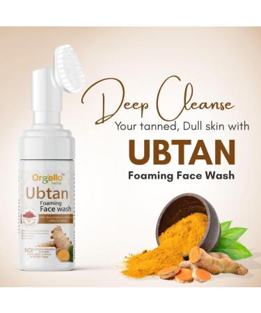 Ubtan Foaming Face Wash for All Skin Types - Anti-Aging with Aloe Vera | 100 ml | Men Women & Girls - Buy Online on GoSupps.com