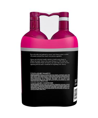 Nexxus Color Assure Shampoo and Conditioner Protein Fusion 33.8 FL OZ - Extend Vibrant Hair Color - Buy Online on GoSupps.com