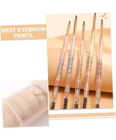 Baluue 5pcs Eyebrow Makeup Pencils Ash Brown Eyebrow Pencil Best Eyebrow Pencil Pencils with Plastic - Buy Online on GoSupps.com