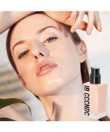  Rosixehird Full Coverage Liquid Foundation - Full Coverage Liquid Foundation - Long-Lasting Oil-Controlling Makeup Cream - Cosmetics for Women and Girls - Rosixehird Spots - Buy Online on GoSupps.com