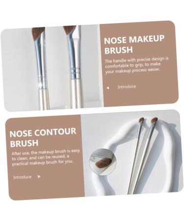 Beavorty Eyebrow Brush 8 Pcs Nose Shadow Brush Eyeshadow Flat Liner Brush Nose Contour Brush Miss Dropshipping Sickle mediumx2pcs As Shownx2pcs - Buy Online on GoSupps.com