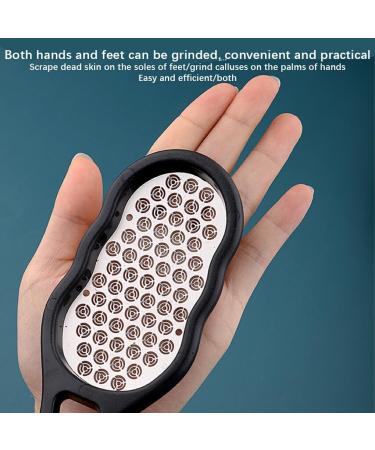 dijiusidy Skin Scraper Scrapping Tool Foot Grater ABS Stainless Steel Compact Size Handily Gripped Simple Operation Safety White - Buy Online on GoSupps.com