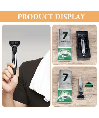 Patkaw Professional Razor Set for Men | Single Blade Shaving Scissors & Metal Razor Plane for Smooth Shave - Buy Online on GoSupps.com