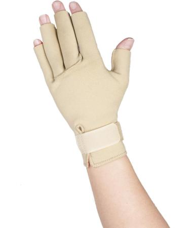 Thermoskin Arthritis Gloves - Beige Medium for Pain Relief | International Shipping Available - Buy Online on GoSupps.com