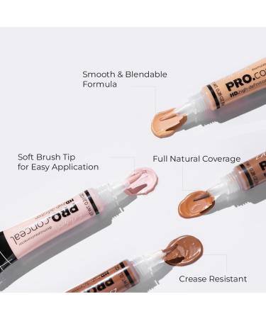 LA Girl Cosmetics HD Pro Conceal - Light Ivory Corrector | International Shipping Available - Buy Online on GoSupps.com