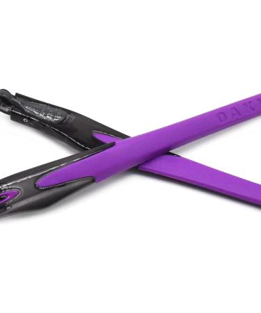 SOODASE 2 Pairs Rubber Replacement Legs for Oakley Crosslink Sweep/Switch - Clear Black Frame - Fit Purple/Light Green - Buy Online on GoSupps.com