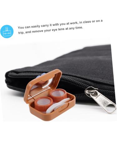 Buy Gatuida Contact Lens Tweezers Set - 6pcs with Mirror & Suction Cup for Travel - Eye Protection Tools - Buy Online on GoSupps.com