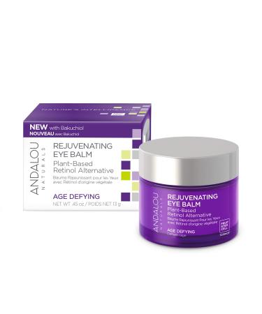 ANDALOU NATURALS Age Defying Plant-Based Retinol Alternative Eye Balm, 0.45 OZ Rejuvenating Eye Balm