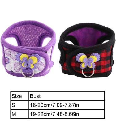 2 Pcs Chinchilla Harness and Leash Small Animals Guinea Pig Walking Harness Vest No Pull Soft Comfort Vest Harness for Hamster Squirrel Ferret and Similar Small Pets (S) - Buy Online on GoSupps.com