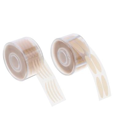 minkissy 7200 Sheets Double Eyelid Sticker Breathable Eyelid Tape Invisible Eyelid Strips Eyelid Adhesives Double Sided Adhesive Tape Eyelid Stickers Adhesive Strip Cylinder Lifting Belt