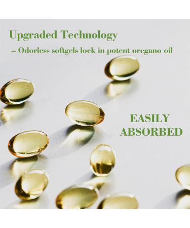 EILTEAU Oil of Oregano with Black Seed Oil 6000mg Oregano Oil Capsules Non-GMO Gluten Free Antioxidant & Immune Support - 3rd Party Lab Test GMP Certification (1) - Buy Online on GoSupps.com