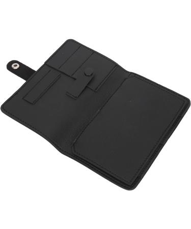 Nail Drill Bit Container Bag Portable Nail Drill Bit Organizer Bag with Zipper 37 Steel Pusher Slots (Black) - Buy Online on GoSupps.com