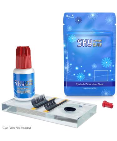 Sky Glue S+ | Super Strong Lash Extension Adhesive | Professional Black 5ml | Fast Drying | 7+ Week Retention - Buy Online on GoSupps.com