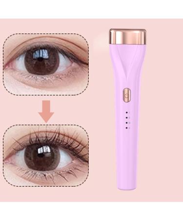 MagiDeal Electric Heated Eyelash Curler Rechargeable Portable Makeup Tool for Women Girl Gift Lash Curler for Anniversary Violet - Buy Online on GoSupps.com