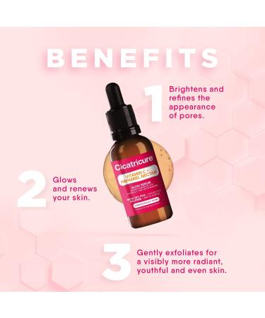 Cicatricure Vitamin C & Papamiel Glow Serum - 1 Fl Oz (Pack of 1) - Brightening Skincare Solution - Buy Online on GoSupps.com