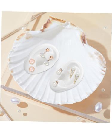 Artificial Ear Models - 3 Pairs Simulation Ear Mold for Jewelry Display & Studs Wearing | International Shipping Available - Buy Online on GoSupps.com