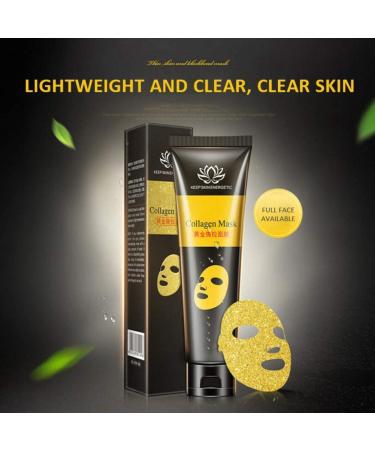 24K Gold Collagen Peel Off Mask - Anti-Wrinkle Blackhead Remover & Moisturizing Facial Treatment | 60g - Buy Online on GoSupps.com