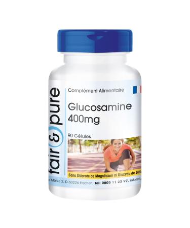 Fair & Pure - Glucosamine 400mg and Collagen 250mg - 90 capsules of Glucosamine