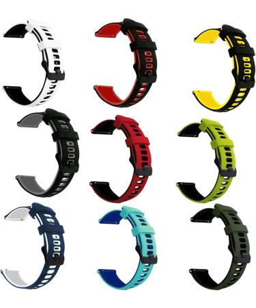 22mm Sport Silicon Replacement Gt2 Pro Strap Band Compatible With Huawei Watch Gt 2 Pro/Honor Magic 2 46mm Watchband Wristband Bracelet Belt 22mm Universal Mint blue - Buy Online on GoSupps.com