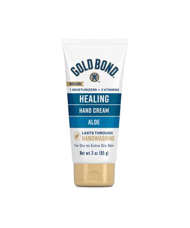 Gold Bond Ultimate Healing Hand Cream, 3 oz., Lasts Through Handwashing Healing with Aloe