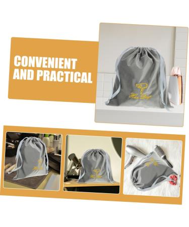 Didiseaon 4 Pcs Hair Dryer Storage Bag Blow Dryer Pouch Hair Blower Bag Hair Dryer Bag for Travel Hair Dryer Drawstring Bags Hair Dryer Travel Bag Storage Bag for Hair Dryer Blow Dryer Bag 30.00X25.00X0.50CMx2pcs Greyx2pcs - Buy Online on GoSupps.com