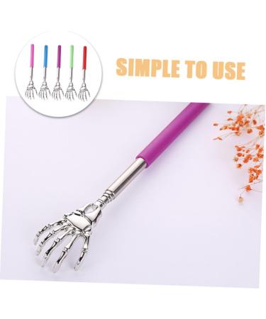 Collbath 5-in-1 Retractable Metal Back Scratcher - Rustproof Foldable & Ergonomic Design for Itching Relief - Buy Online on GoSupps.com