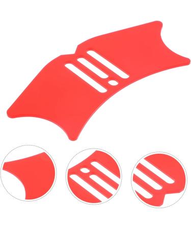 Beavorty Eyeliner Lash Tools Eye Makeup Makeup Eyeliner Nose Shadow Guard Mascara Drawing Aid Tool Mascara Make up Red Safety Mask Thermostat Miss 10.3x3.8cm Red - Buy Online on GoSupps.com