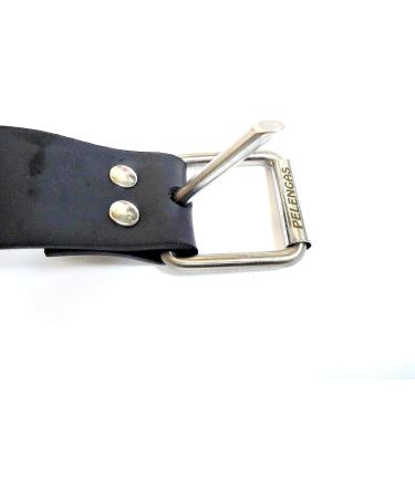Adjustable Rubber Marseille Dive Weight Belt - Black - 59 inch - Buy Online on GoSupps.com