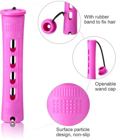 120 Pcs Perm Rods Set 6 Sizes Plastic Cold Wave Rods Heatless Perming Rods Curlers Rollers Hair Roller Rods Wave Rods for Long Short Straight Curly Natural Hair DIY Hairdressing Styling Tools - Buy Online on GoSupps.com