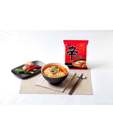 CNMART Nongshim Instant Noodle Soup Ramyun Ramen Assorted 5 Different Flavours (Pack of 40) - Buy Online on GoSupps.com
